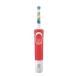 BRAUN Brown D1004132KPKMRD-EL древесный уголь .. clean Kids красный Oral-B. приобретенный товар электрический зубная щетка зубная щетка детский 