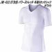 JW-622 BT охлаждающий энергия стрейч короткий рукав V шея рубашка белый [ кошка pohs соответствует товар 2][ ваш заказ ]