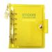  блокнот type наклейка .A6 размер наклейка жнец - ламе желтый BN-SCT002