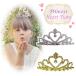  Princess Mini Heart Tiara Gold серебряный .. sama Tiara ребенок аксессуары для волос украшение для волос .. взрослый день совершеннолетия украшать кольцо девушка свадьба презентация 