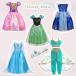  Revue . написать подарок * Kids Princess платье / костюмированная игра Рождество Disney костюм маскарадный костюм lapntseru L sasinterela дыра жасмин ребенок 