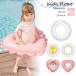  Kids float Margaret Rav Lee Heart k громкий / пара дыра O type надувной круг ребенок девочка Heart цветок цветок пара inserting бассейн простой натуральный ламе ввод лето 
