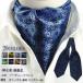  ascot tie necktie stole type formal wedding party men's scarf England manner gentleman uniform uniform wedding ...