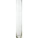 ガラス花器・円柱型（全高60cm×直径10cm）（透明/クリア/硝子）（花瓶/花器/花入れ/フラワーベース）（筒形/筒型）（アレンジ/ディスプレイ/会場装花/容器）