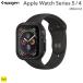 アップルウォッチ ケース Apple Watch Series 4 40mm シュピゲン Spigen Rugged Armor ブラック
