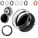 Google Pixel Watch 2/1 �P�[�X �J�o�[ �ی�J�o�[ + �t���ی�t�B���� �N���A/�P�F �v���X�`�b�N �n�[�h�P�[�X �O�[�O�� �s�N�Z�� �E�H�b�` �J�o�[ PMMA