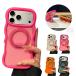 iPhone18 �P�[�X �N���A �E�F�[�u �g�^ �Ȃ݂Ȃ� �g�� ���킢�� �J�o�[ iPhone18Pro/18ProMax/Air 2 ���� TPU �\�t�g�P�[�X �����O�t�� �X�^���h�@�\