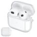 AirPods4 прозрачный чехол AirPods 4 покрытие прозрачный прозрачный TPU простой защитный корпус рекомендация модный Apple I ho n воздушный poz no. 4 поколение 2024 модель 