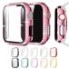 Apple Watch Series 11/10 �P�[�X �ϏՌ� �J�o�[ ���킢��/���炫�� ���C���X�g�[�� �G���K���g ���b�L �����K���X �K���X�t�B�����t�� �S�ʕی�