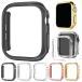 Apple Watch Series 11/10 кейс покрытие бампер симпатичный металлизированный жесткий чехол защита кейс Apple часы 10 42mm/46mm