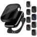 Apple Watch Series 12 �P�[�X �ϏՌ� �J�o�[ �����K���X �K���X�t�B�����t�� �`�����h�~ �S�ʕی� ����/�}�b�g �t���ی�P�[�X �A�b�v���E�H�b�`12