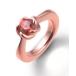 KEIUNDO 18K детское кольцо розовое золото зодиакальный камень & сообщение печать специальный чехол &amp; мини сумка имеется 4CSBR003
