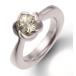KEIUNDO 18K детское кольцо белое золото зодиакальный камень & сообщение печать специальный чехол &amp; мини сумка имеется 4CSBR003
