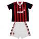 AC Milan 09-10 Home Kids короткий рукав Mini комплект [adidas| Adidas ] Club Team копия одежда -gk989-e84192