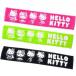  kendo Hello Kitty muffler полотенце розовый / зеленый / черный [ Hello Kitty × восток гора .](.. пачка OK)