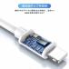 iPhone �[�d �P�[�u�� USB 2�{�Z�b�g ���� �����]�� �[�d�� �f������ �}���[�d 0.3m/0.5m/1m/1.5m/2m iPhone14�܂őΉ� �֘A�摜2