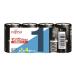 FDK Fujitsu FUJITSU марганец батарея чёрный одиночный 1 форма 1.5V R20PU(4S) 4 шт упаковка 