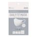 (���킹����2999�~�ȏ�ő�������)DAILY FIT MASK ���� �ӂ��T�C�Y 30�� �z���C�g RK-F30SW �ʕ