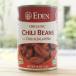 EDEN have machine Chile beans ( can ) 425ga Lisa nOrganic Chili Beans with Chili &amp; Jalapeno