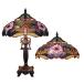 RADIANCE goods Tiffany Style 2 Light Dragonfly Table Lamp 19