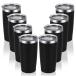 8 Pack Travel Tumbler Set with BPA Free Lids, Double Wall Vacuum  ¹͢