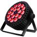 SHEHDS Par Can Lights LED 18x12W Stage Lights RGBW 4in1 Wash/Str parallel imported goods 