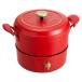 [ blue no]BRUNO multi grill pot grill pot BOE065 red 
