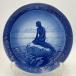  Royal Copenhagen year plate 1962 год [The Little Mermaid at Wintertime] зимний маленький человек рыба 