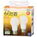 �I�[��(OHM) LED�d�� E26 60�`���� �d���F �S���� 2�� �I�[���d�@ LDA7L-G AG52 2P 06-4707