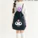 a pre re прохладный Sanrio герой znapsak Hello Kitty My Melody черный mi baby девочка Kids K новый продукт 2602 71