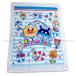  free shipping Anpanman . daytime . Kett water . clothes pattern blue approximately 85×115cm towelket nap towel 