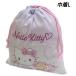  Hello Kitty мешочек L розовый HKT8-1080 примерно 31cm×35cm сделано в Японии фартук сменная обувь кошелек пакет бардачок HELLO KITTY Sanrio Sanrio 2025-2026 год 