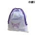  черный mi мешочек S лиловый HKU2-680 примерно 18cm×22cm сделано в Японии мешочек для ланча кошелек пакет бардачок kuromi Sanrio Sanrio 2025-2026 год 