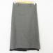 ���i 23SS MADISONBLUE �}�f�B�\���u���[ LOW WAIST STRAIGHT SKIRT ���[�E�G�X�g �X�g���[�g �X�J�[�g MB231-6019 �T�C�YXS �O���[ ���f�B�[�X �Ò� ����
