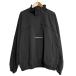 не использовался HYPEGOLF высокий p Golf [ водоотталкивающий ]CORDURA RIP STOP HALF ZIP JACKET половина Zip блузон жакет HYM-64070 L черный мужской б/у одежда б/у 