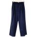  прекрасный товар 22AW MUSE de Deuxieme Classe Mu z Deuxieme Classe WOOL SERGE tuck брюки 22030500425030 размер 36 темно-синий женский б/у одежда б/у 