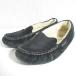 UGG UGG ANSLEY Anne потертость - мутон туфли без застежки обувь 3312 8 примерно 25cm черный женский б/у одежда б/у 