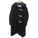  прекрасный товар MHL. M H L Margaret Howell HEAVY COTTON WOOL DRILL полупальто "даффл коут" 2 черный женский б/у одежда б/у 
