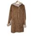  не использовался BEAUTY&amp;YOUTH UNITED ARROWS красота & Youth United Arrows искусственный мутон капот пальто M размер Brown женский б/у одежда б/у 