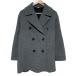  прекрасный товар 23AW MUSE de Deuxieme Classe Mu z Deuxieme Classe viclor half coat шерсть полупальто размер F серый женский б/у одежда б/у 