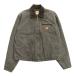 Carhartt Carhartt DETROIT JACKETte Toro ito жакет блузон Duck Work обратная сторона проверка L серый мужской б/у одежда б/у 
