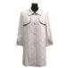 pierre cardin Pierre Cardin трубчатая обводка пальто с отложным воротником жакет длинный общий рисунок A линия размер 9 бежевый женский б/у одежда б/у 