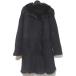  прекрасный товар JOSEPHjosef мутоновое пальто размер 36 черный женский б/у одежда б/у 