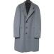  прекрасный товар ARMANI COLLEZIONI Armani ko let's .-ni одиночный Пальто Честерфилд размер 50 серый мужской б/у одежда б/у 