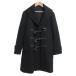  прекрасный товар REGULATION Yohji Yamamoto regulation Yohji Yamamoto шаль цвет полупальто "даффл коут" размер 2 черный женский б/у одежда б/у 