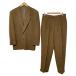  прекрасный товар Christian Dior mshu "в елочку" tailored jacket брючный костюм выставить размер M W85 Brown мужской б/у одежда б/у 
