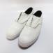  хорошая вещь HUF × Dylan Rieder - fti Ran Leader сотрудничество DYLAN SLIP ON трещина замша кожа туфли без застежки спортивные туфли 26cm белый мужской б/у одежда б/у 