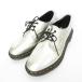  хорошая вещь Dr.Martens Dr. Martens 1461 MET металлик кожа 3 отверстие обувь UK6 25cm серебряный женский б/у одежда б/у 
