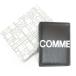  прекрасный товар COMME des GARCONS Comme des Garcons HUGE LOGO дизайн логотипа футляр для карточек футляр для визитных карточек compact бумажник черный мужской женский б/у одежда б/у 