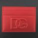  как новый DOLCE&amp;GABBANA Dolce and Gabbana DG Logo кожа чехол для пропуска футляр для карточек BI0330 красный женский б/у одежда б/у 